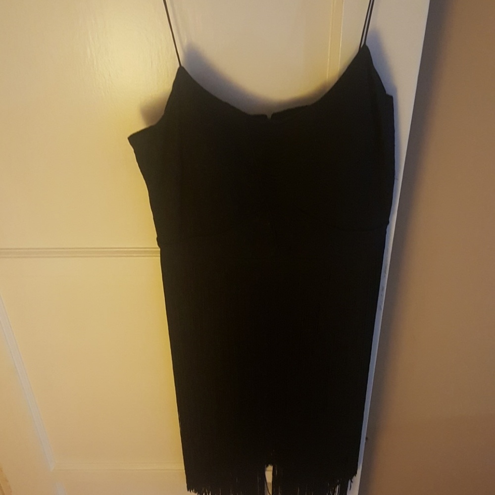 Aidan tassle spaghetti strap dress